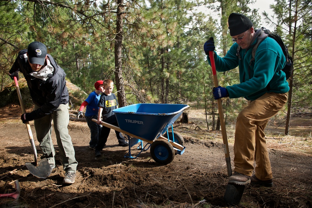 Mountain Bike Trail Work