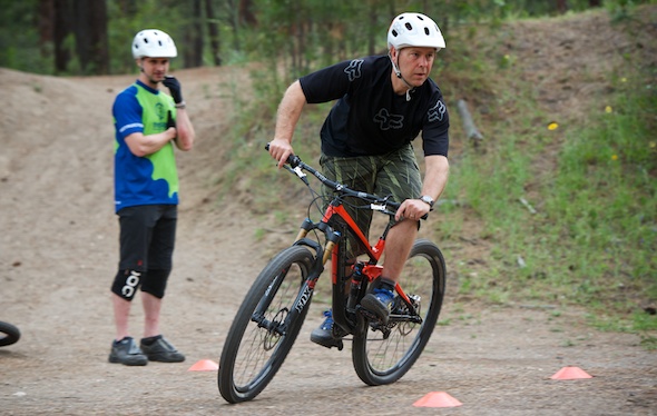 Intermediate Mountain Bike Skills Class in Spokane WA