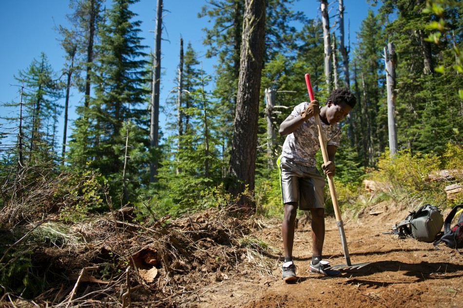 St. George's School Trail Day at Mt. Spokane