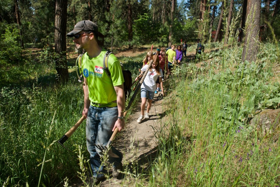 City School Trail Day at Camp Sekani