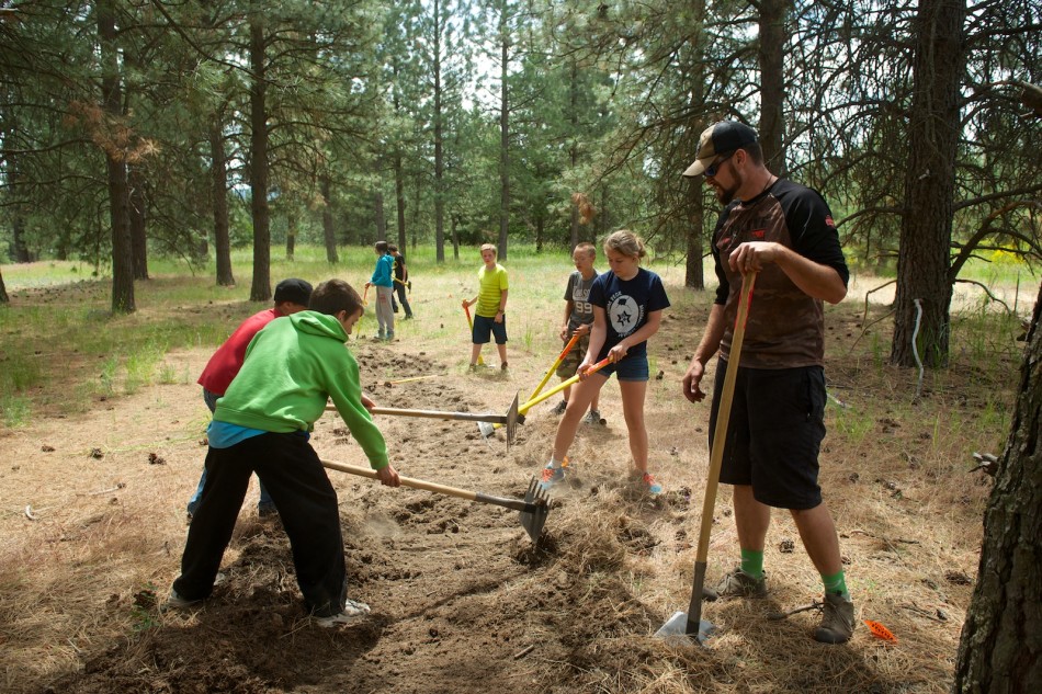 City School Trail Day at Camp Sekani