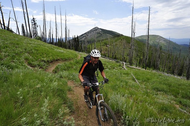 Kettle Crest South (with Snow Peak Cabin in the background)