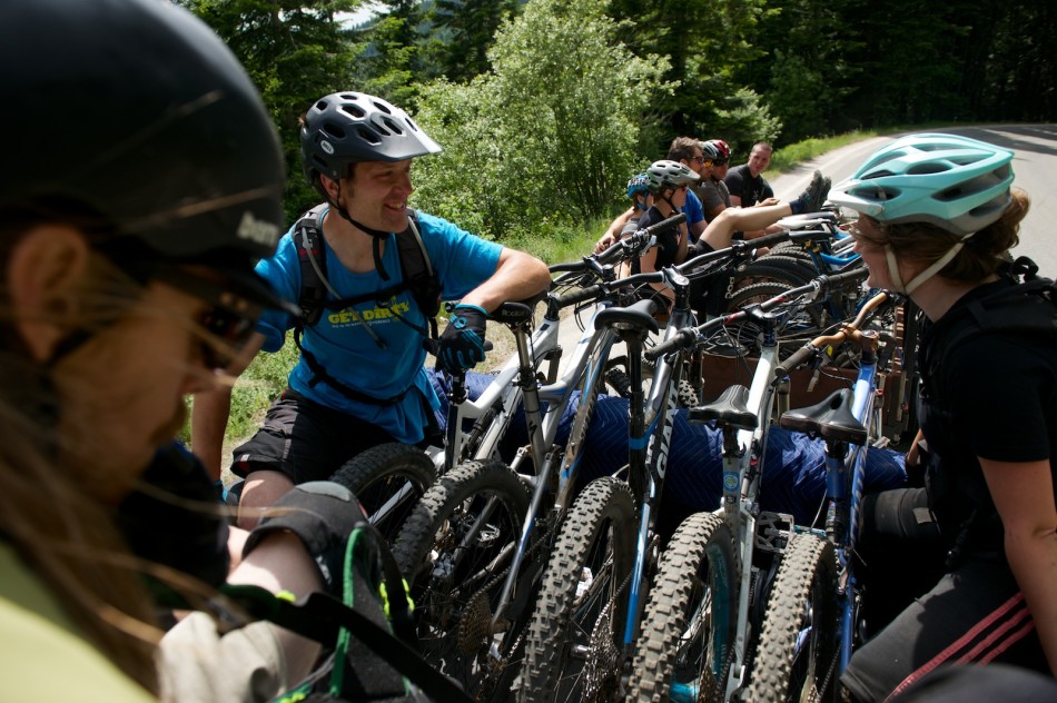 Opening Day of Shuttling at Mt. Spokane During Evergreen East's Benefit Event